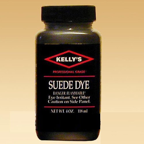 Kelly's Professional Grade Suede Dye - 4 Ounces Black 